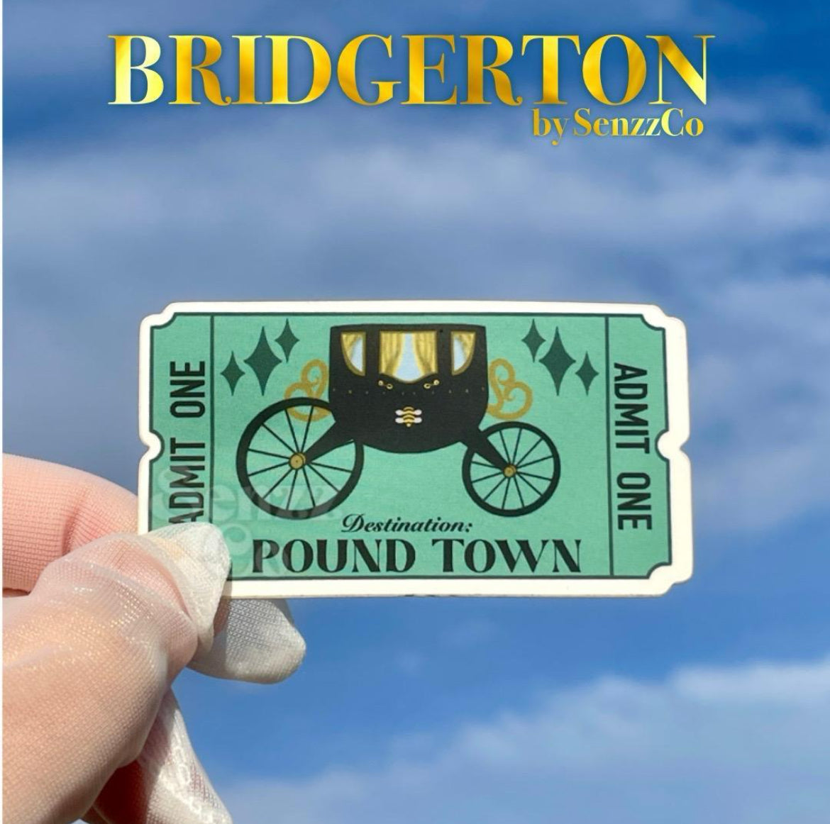 Bridgerton Polin Sticker Pack