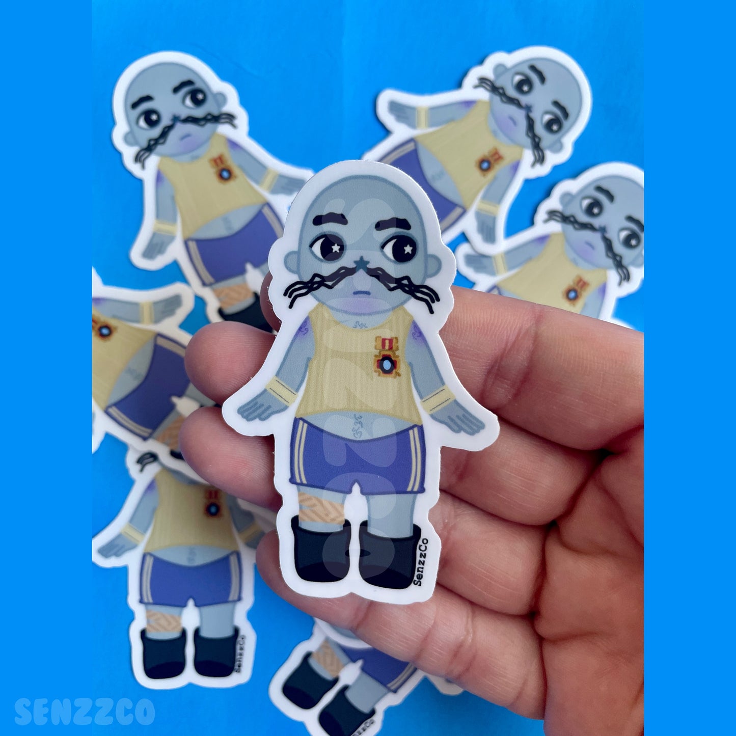 Twitchy Witchy Character Stickers | Vinyl Sticker | Twitchy Witchy Girl Inspired Sticker