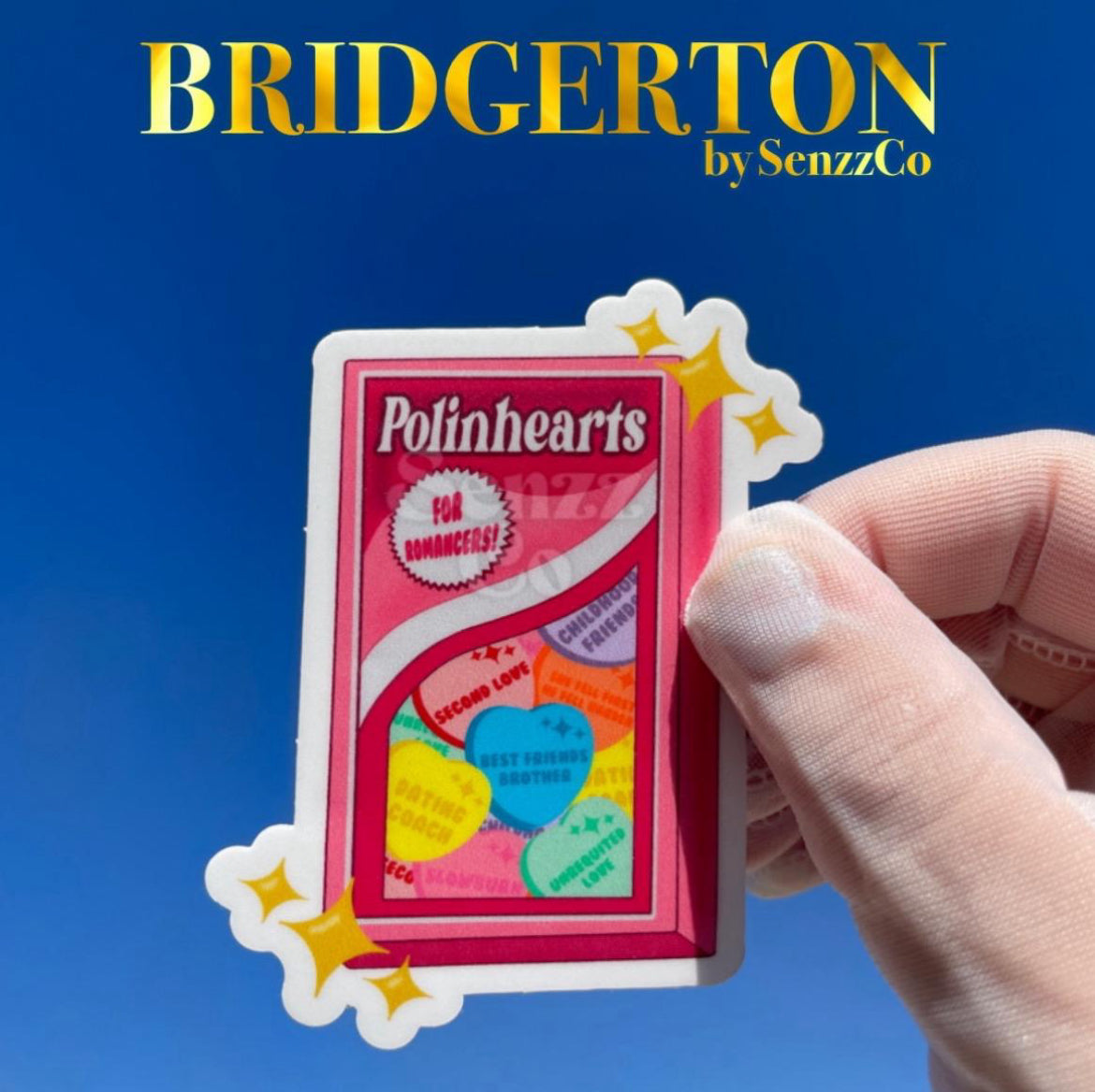 Bridgerton Polin Sticker Pack