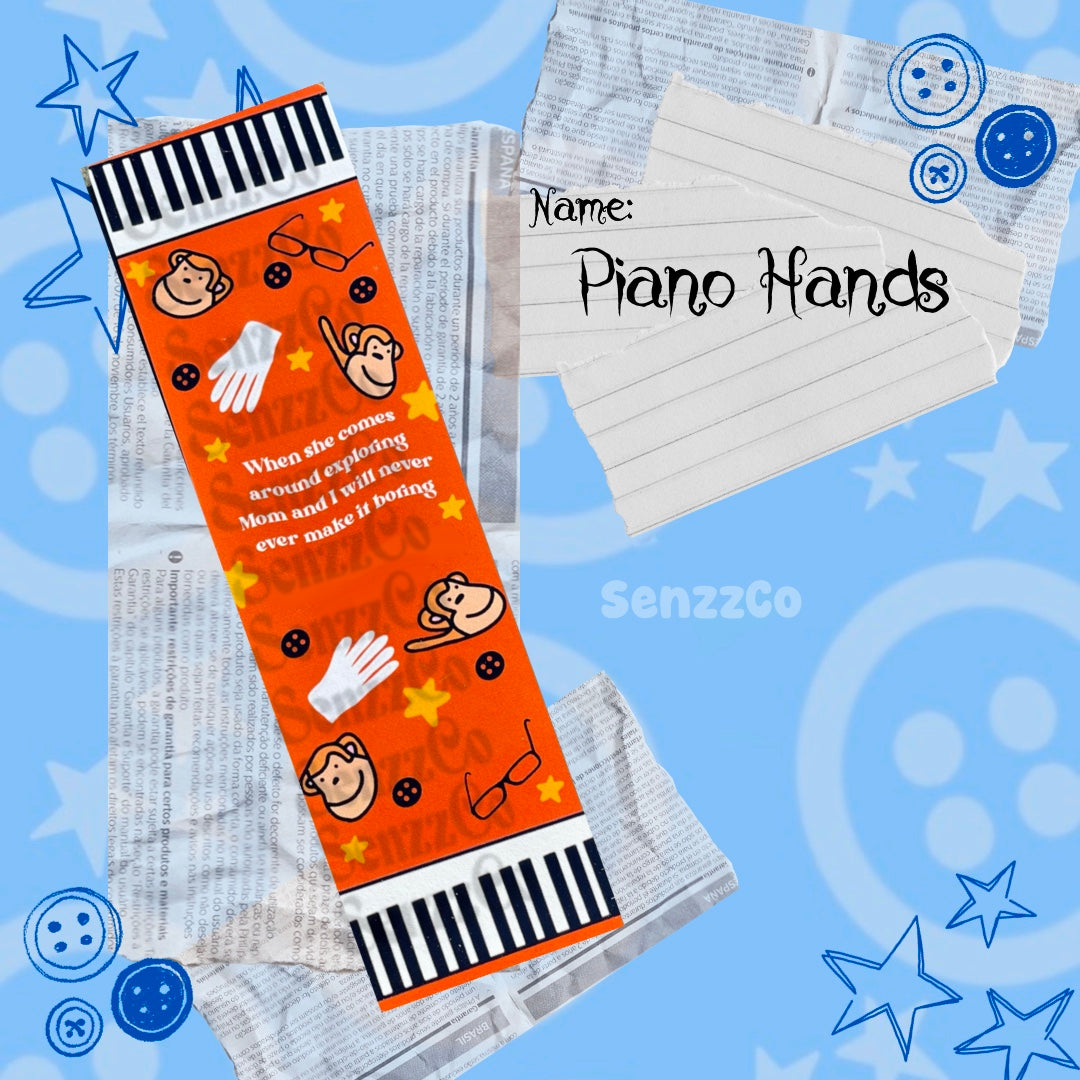 Twitchy Witchy Girl Bookmarks