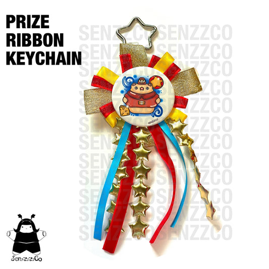 Circus Mouse | Prize Ribbon Keychain