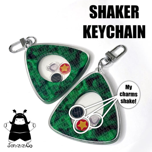 Lost Ghost Eyes | Shaker Keychain | Twitchy Witchy Inspired Keychain