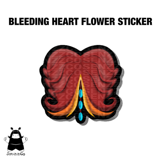 Other World Garden Heart Flower | Vinyl Sticker | Twitchy Witchy Inspired Sticker
