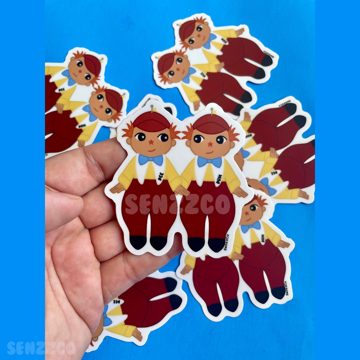 Wonderland Character Stickers | Vinyl Sticker | Alice in Wonderland Inspired Sticker