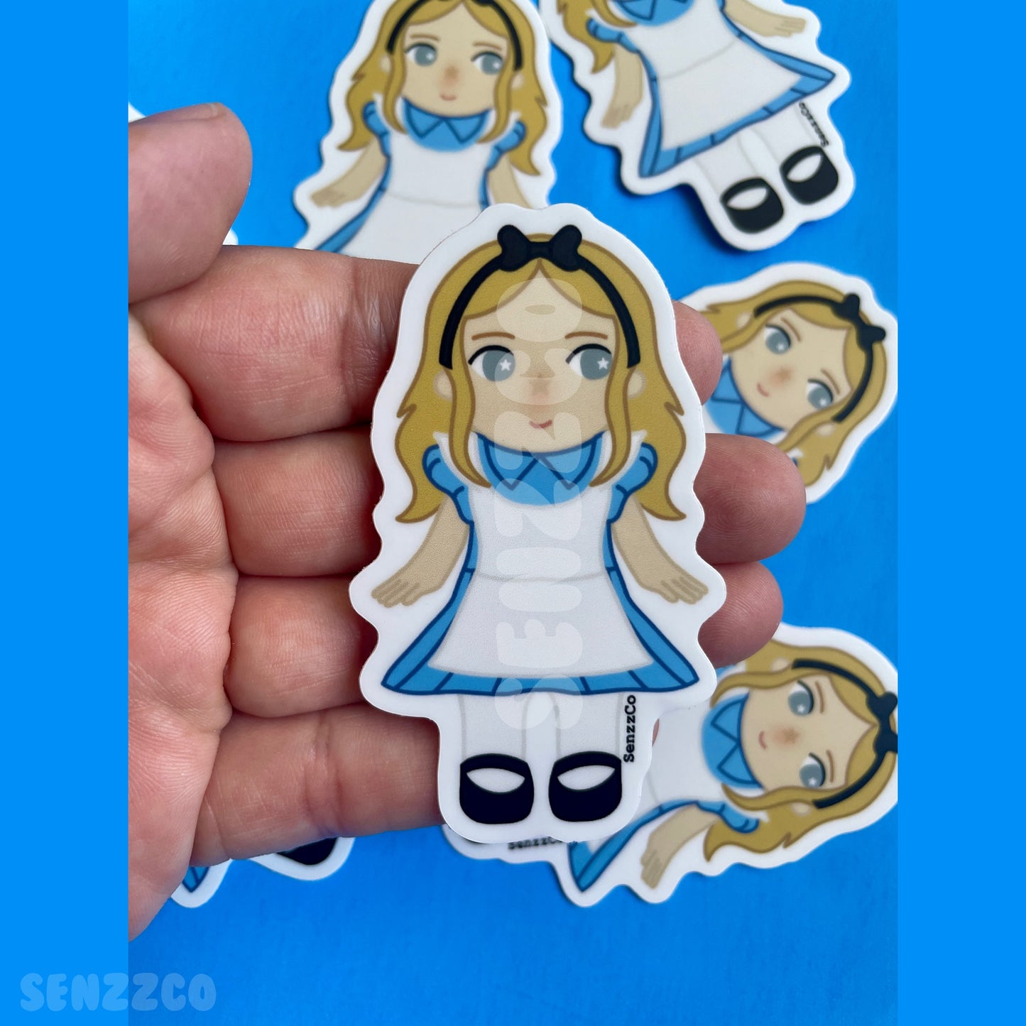 Wonderland Character Stickers | Vinyl Sticker | Alice in Wonderland Inspired Sticker