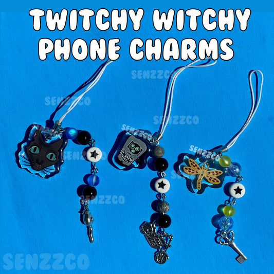 Twitchy Witchy Inspired Phone Charms
