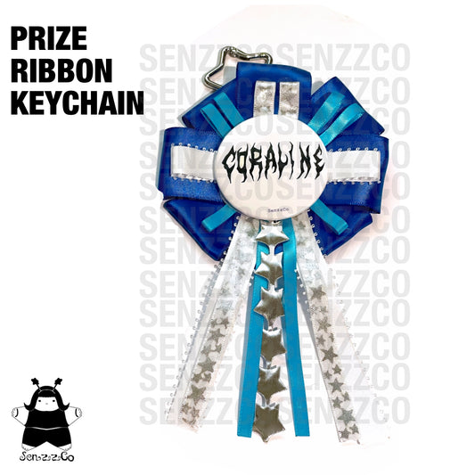 Rocker Twitchy Witchy Girl | Prize Ribbon Keychain